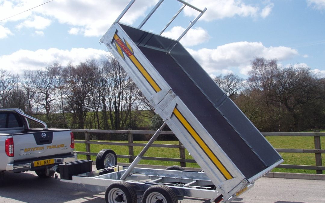 hydraulic tipping trailer