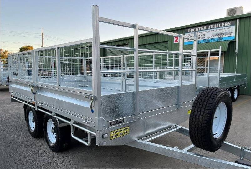 a flat top trailer