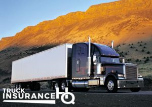 A long haul truck on the road