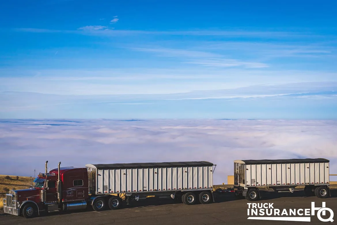 truck trailer in control