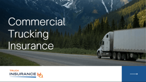 Australia commercial trucking insurance