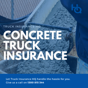 Concrete Truck Insurance